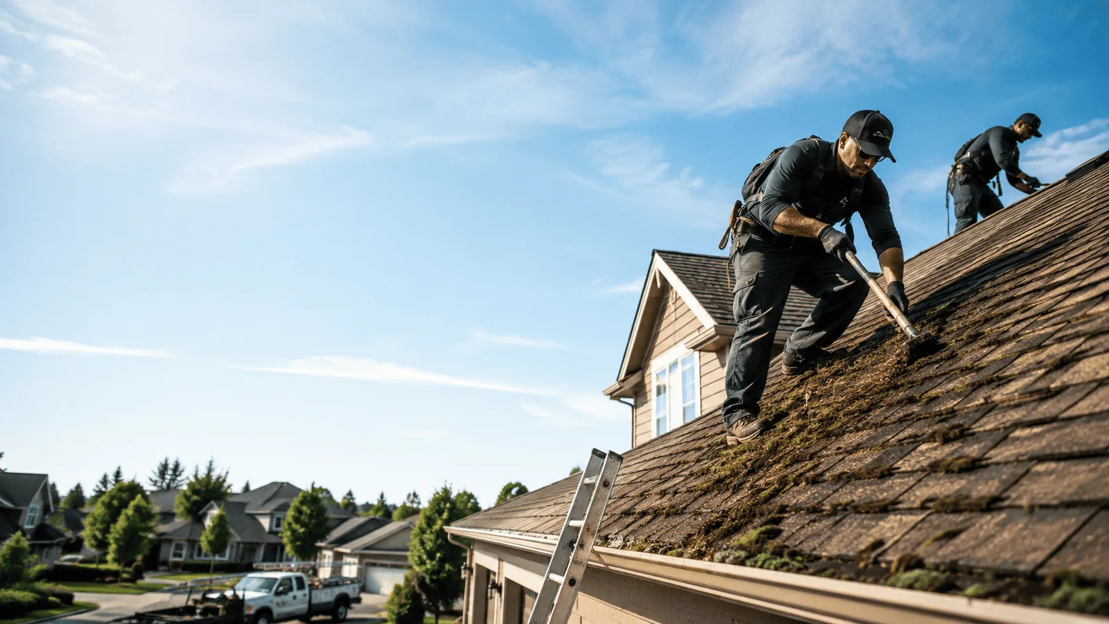 Roof Moss Removal in Grosse Tete, LA near me